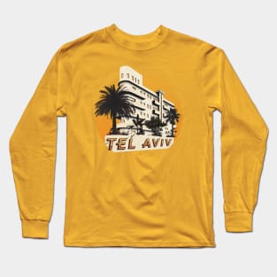 Tel Aviv  - Bauhaus Long Sleeve T-Shirt